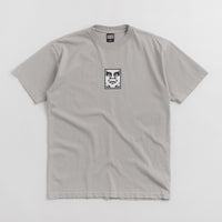 Obey Icon Heavyweight T-Shirt in Silver Grey thumbnail