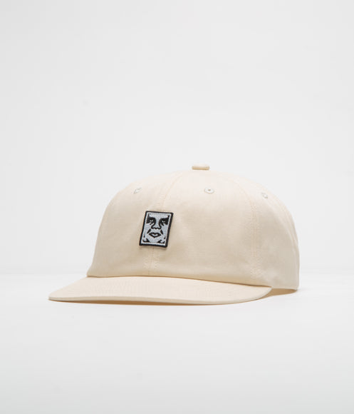 Obey Icon Patch Cap - Unbleached