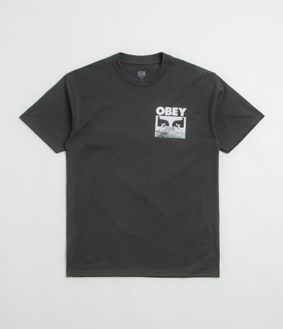 Obey In A Different Place T-Shirt - Vintage Black