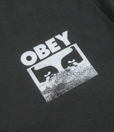 Obey In A Different Place T-Shirt - Vintage Black