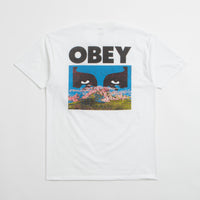 Obey In A Different Place T-Shirt - White thumbnail