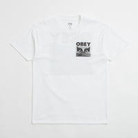Obey In A Different Place T-Shirt - White thumbnail