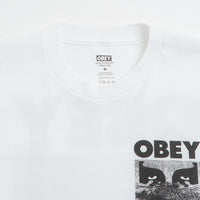 Obey In A Different Place T-Shirt - White thumbnail