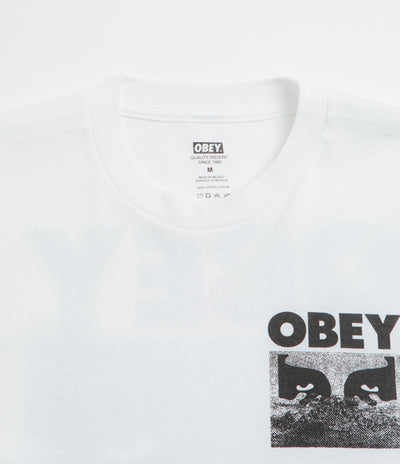 Obey In A Different Place T-Shirt - White