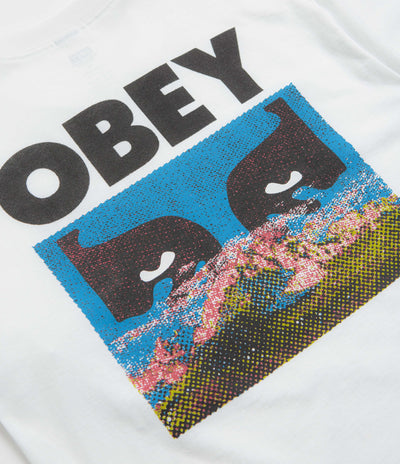 Obey In A Different Place T-Shirt - White