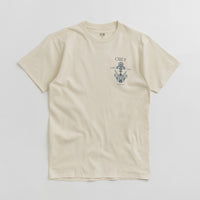 Obey Iris In Bloom T-Shirt in Cream thumbnail