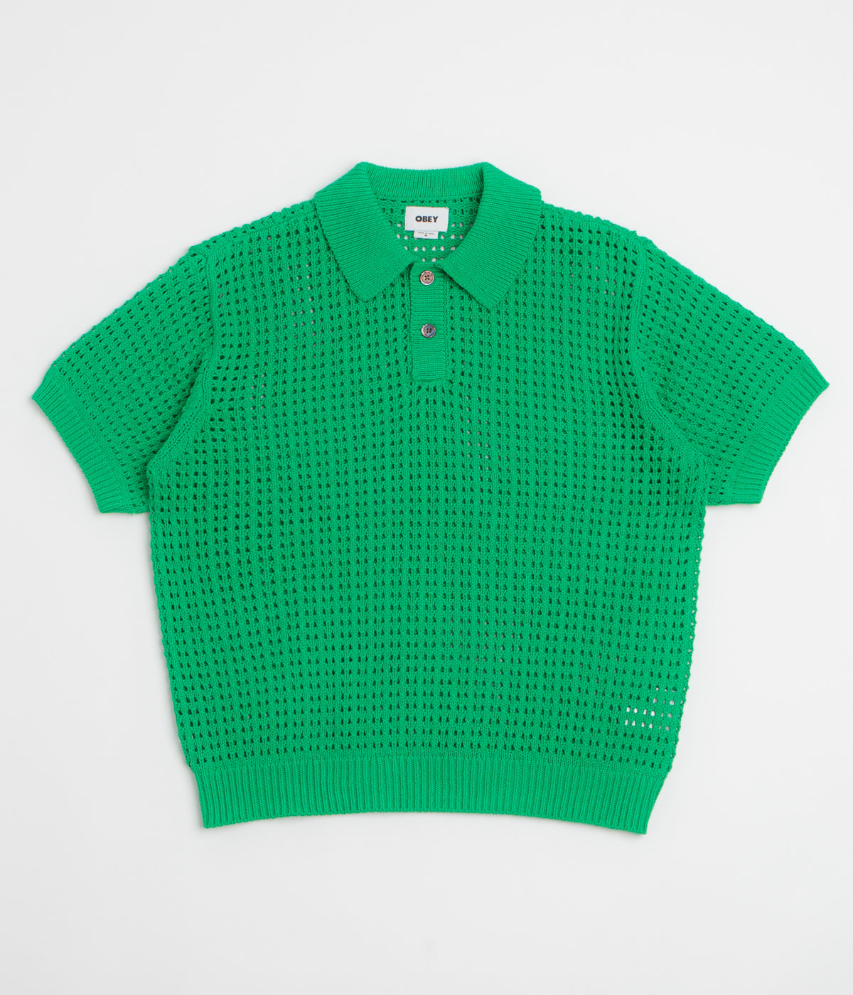 Obey Kody Polo Shirt in Green