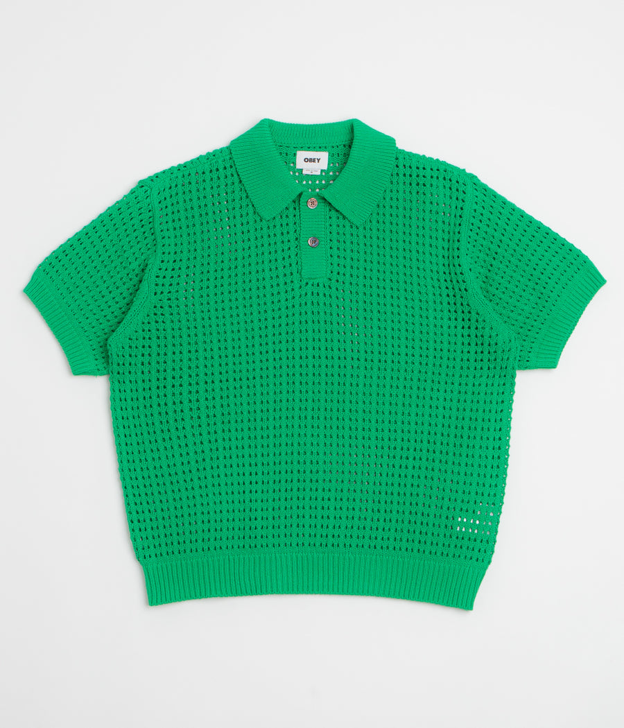 Obey Kody Polo Shirt in Green