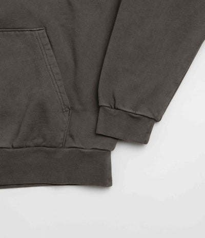 Obey Lowercase Hoodie - Pigment Black Olive