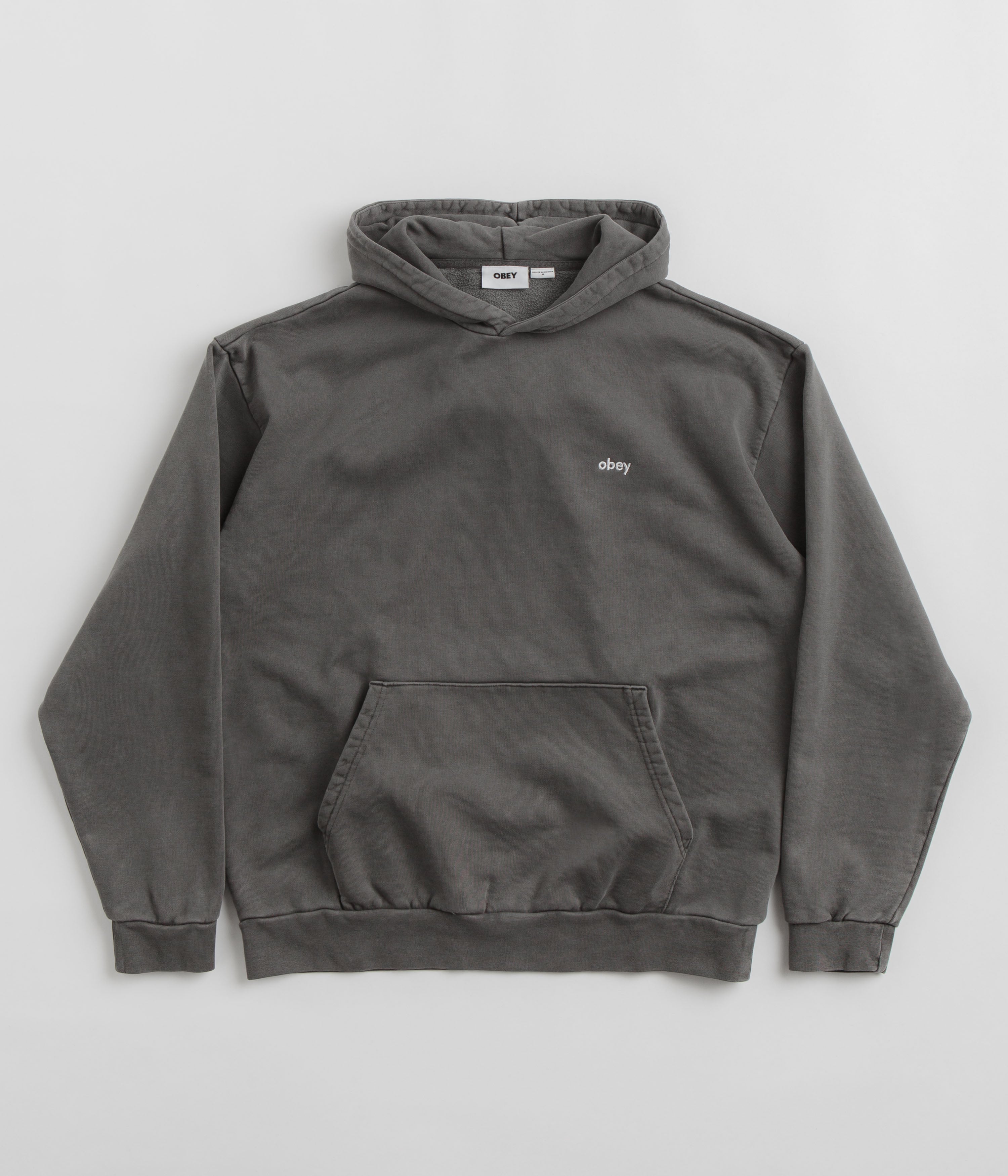 Obey Established Works Eyes Hoodie - Black | Flatspot