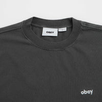 Obey Lowercase T-Shirt - Pigment Pirate Black thumbnail