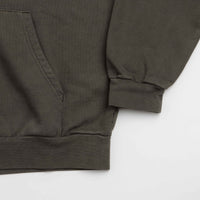 Obey Lowercase Zip Up Hoodie - Pigment Black Olive thumbnail