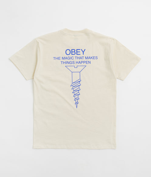 Obey Magic T-Shirt - Cream