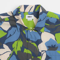 Obey Maxwell Short Sleeve Shirt - Navy Multi thumbnail
