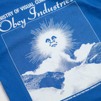 Obey Ministry T-Shirt in Pigment Electric Indigo thumbnail