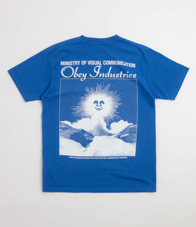 Obey Ministry T-Shirt in Pigment Electric Indigo