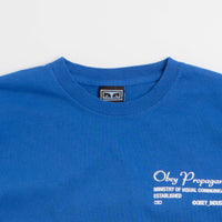 Obey Ministry T-Shirt in Pigment Electric Indigo thumbnail