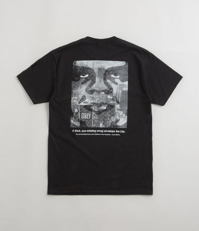 Obey NYC Smog T-Shirt - Black