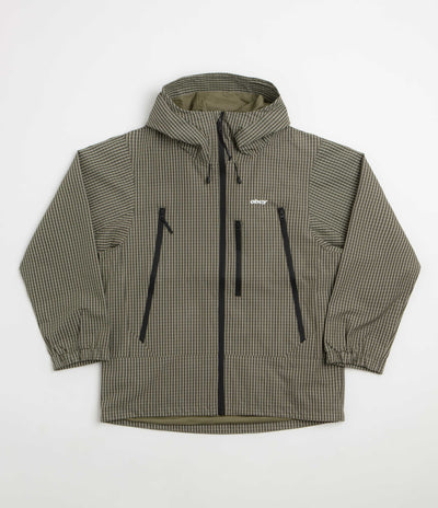 Obey Obsidian Jacket - Vetiver Plaid