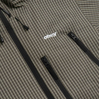 Obey Obsidian Jacket - Vetiver Plaid thumbnail