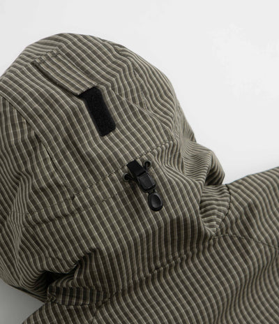 Obey Obsidian Jacket - Vetiver Plaid
