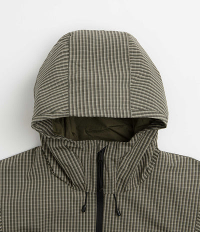 Obey Obsidian Jacket - Vetiver Plaid