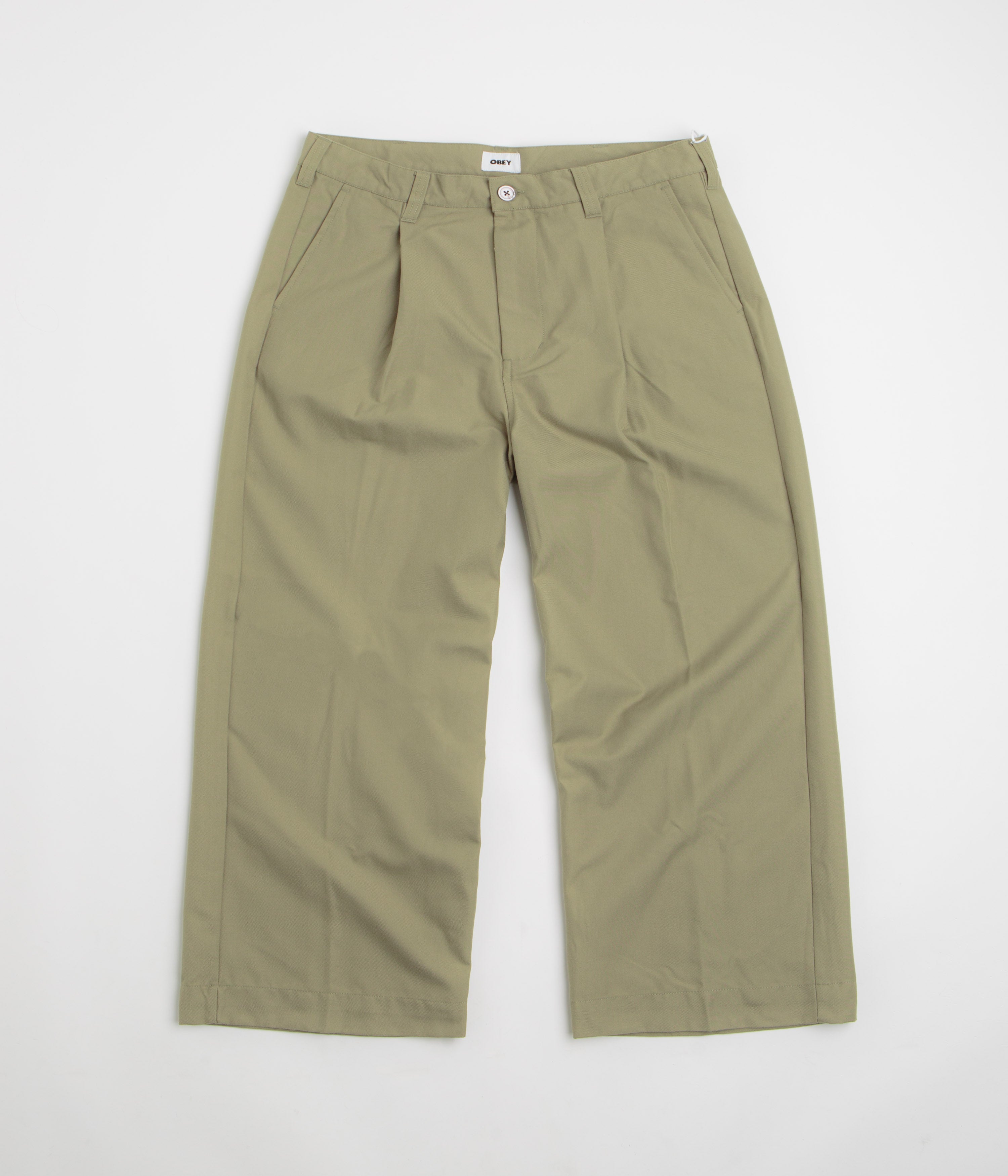 Obey Oliver Pleated Pants in Mermaid