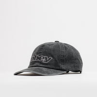 Obey Outline Delta Cap - Pigment Black thumbnail