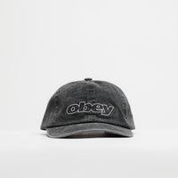 Obey Outline Delta Cap - Pigment Black thumbnail
