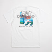 Obey Pastures T-Shirt - White thumbnail