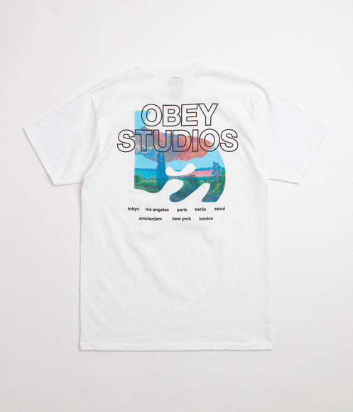 Obey Pastures T-Shirt - White