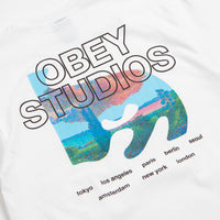 Obey Pastures T-Shirt - White thumbnail