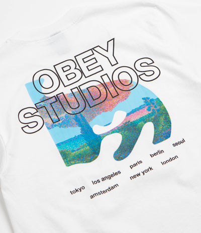 Obey Pastures T-Shirt - White