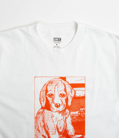 Obey Paws T-Shirt - White