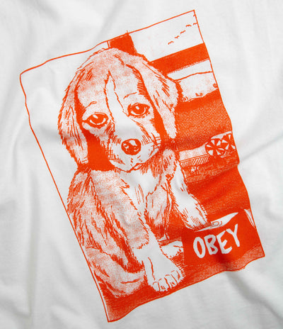 Obey Paws T-Shirt - White