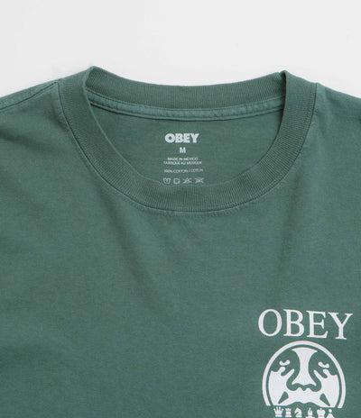 Obey Precision T-Shirt - Pigment Rainforest