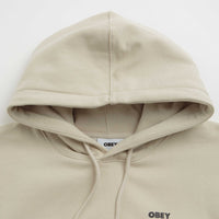 Obey Quarter Icon Hoodie - Moonstruck thumbnail