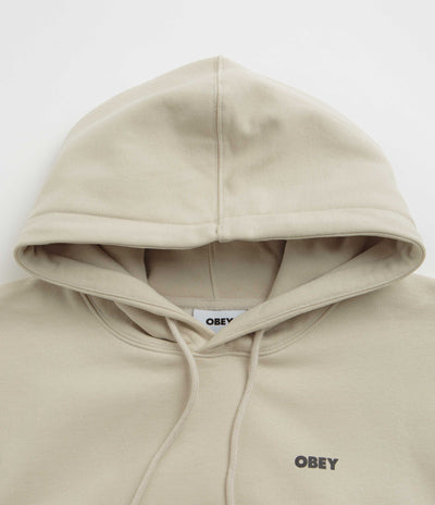 Obey Quarter Icon Hoodie - Moonstruck