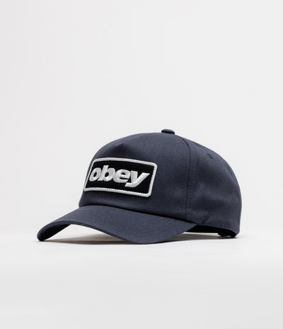 Obey Ranch 5 Panel Cap - Navy