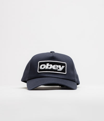 Obey Ranch 5 Panel Cap - Navy