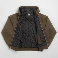 Obey Randy Zip Up Hoodie - Wren Faded Wash thumbnail