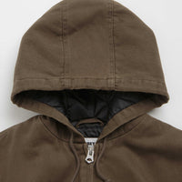 Obey Randy Zip Up Hoodie - Wren Faded Wash thumbnail