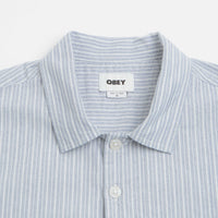 Obey Reducer Short Sleeve Shirt in Blue Fog Multi thumbnail