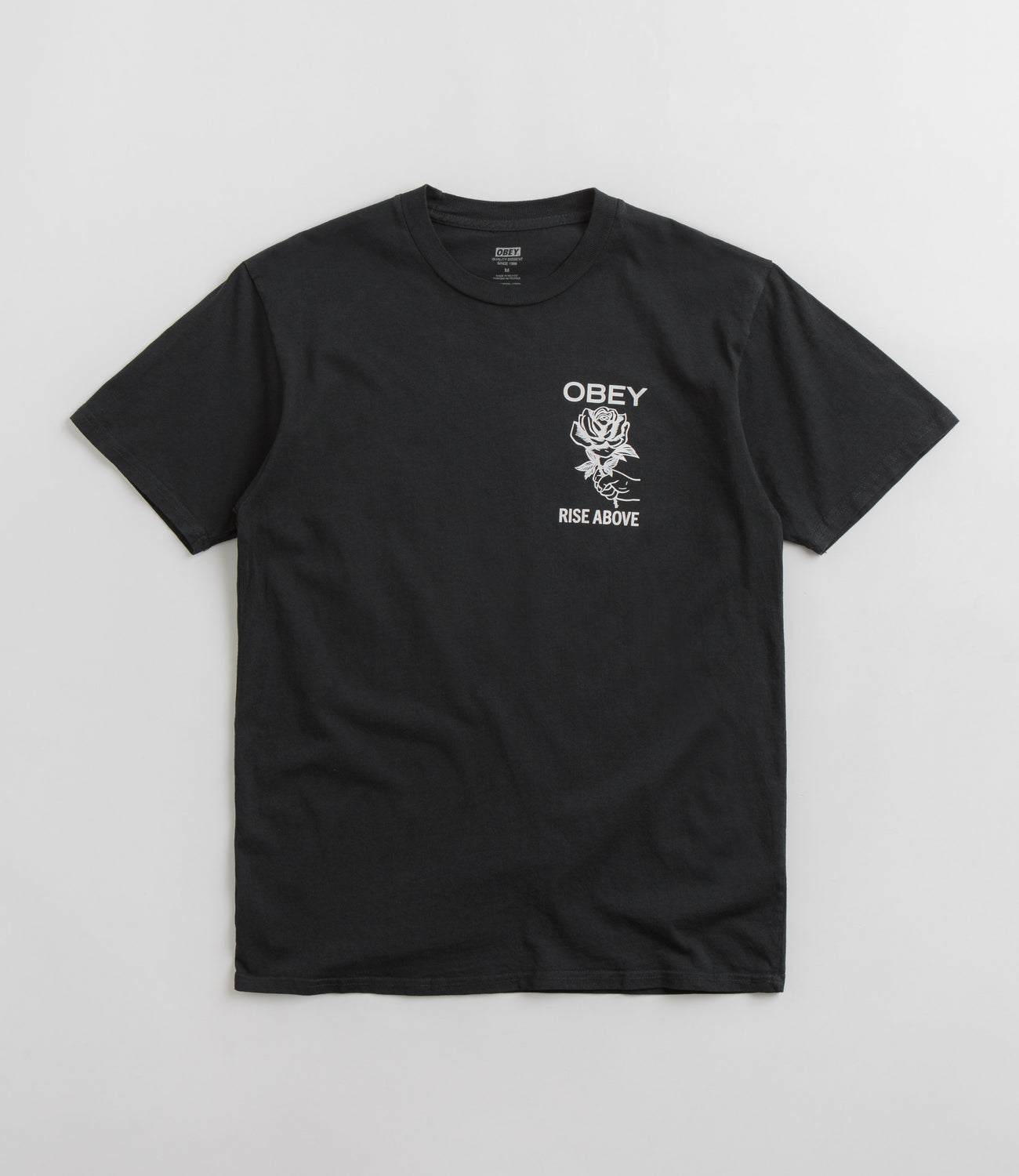 Obey rose hot sale shirt