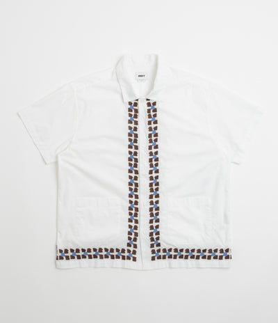Obey Ruben Short Sleeve Shirt - White Multi