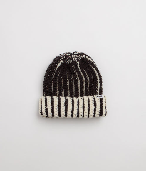 Obey Scout Chunky Beanie - Black Multi