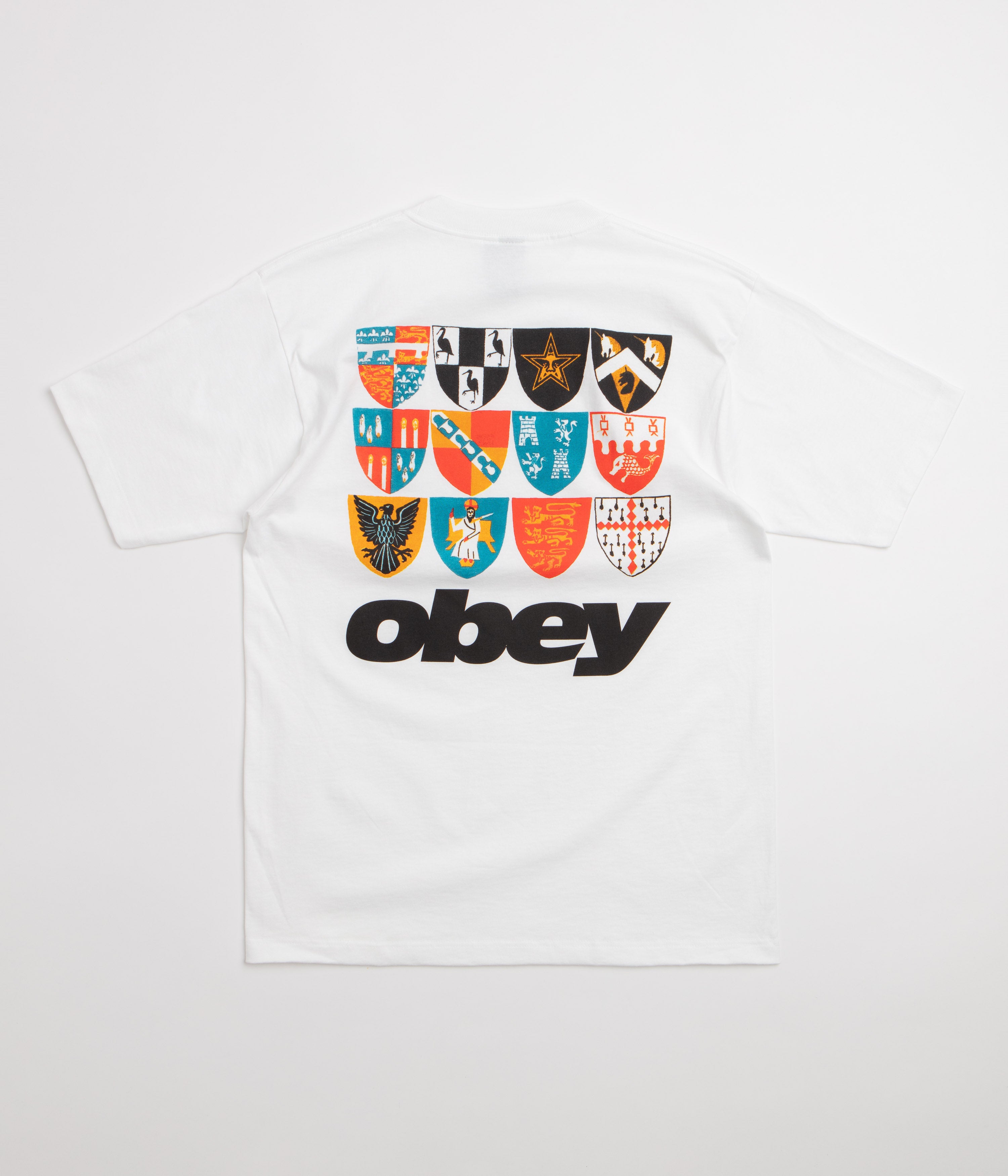 Obey Shields T-Shirt in White