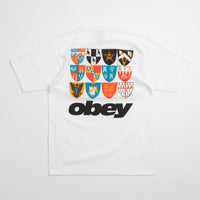 Obey Shields T-Shirt in White thumbnail