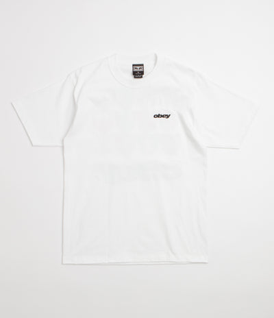 Obey Shields T-Shirt in White