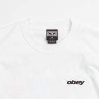 Obey Shields T-Shirt in White thumbnail